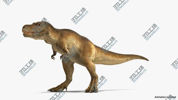 images/goods_img/20210312/3D model Animated Tyrannosaurus Rex Roaring Rigged/3.jpg